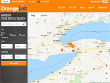Tablet Screenshot of orangelist.com